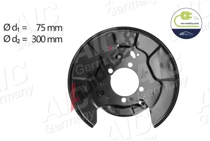 AIC Ochrann� plech proti ne�istot�m brzdov�ho kotou�e AIC 71378, 71378