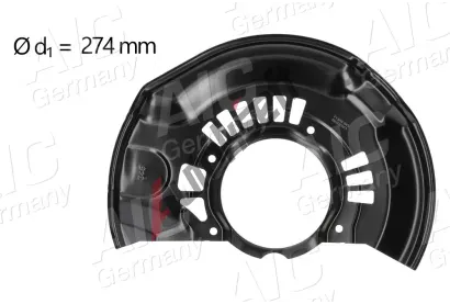 AIC Ochrann� plech proti ne�istot�m brzdov�ho kotou�e AIC 71389, 71389