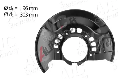 AIC Ochrann� plech proti ne�istot�m brzdov�ho kotou�e AIC 71390, 71390