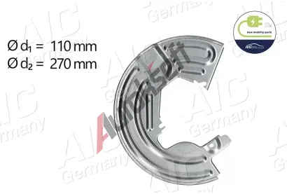 AIC Ochrann� plech proti ne�istot�m brzdov�ho kotou�e ��STI NOV� MOBILITY AIC 71416, 71416