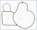 Tsnn vodnho erpadla AJUSA ‐ AJS 01216400