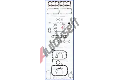 AJUSA Kompletn� sada t�sn�n� motoru FIBERMAX AJS 50114300, 50114300