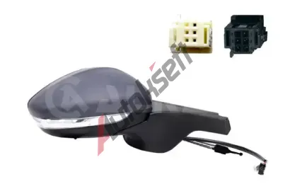 ALKAR Vnější zpětné zrcátko ALR 6136881, 6136881  ALKAR Vnější zpětné zrcátko ALR 6136881, 6136881