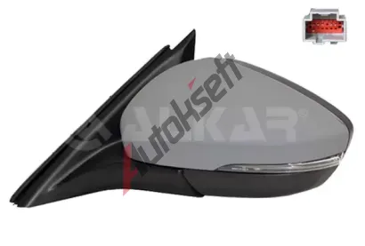 ALKAR Vnější zpětné zrcátko ALR 6143471, 6143471 ALKAR Vnější zpětné zrcátko ALR 6143471, 6143471