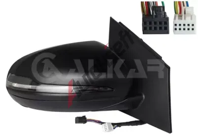 ALKAR Vnější zpětné zrcátko ALR 6146214, 6146214  ALKAR Vnější zpětné zrcátko ALR 6146214, 6146214