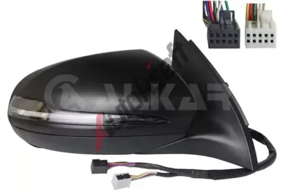 ALKAR Vnější zpětné zrcátko ALR 6150213, 6150213  ALKAR Vnější zpětné zrcátko ALR 6150213, 6150213