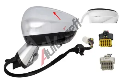 ALKAR Vnější zpětné zrcátko ALR 6161863, 6161863 ALKAR Vnější zpětné zrcátko ALR 6161863, 6161863