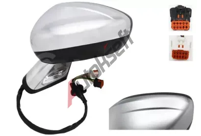 ALKAR Vnější zpětné zrcátko ALR 6161868, 6161868 ALKAR Vnější zpětné zrcátko ALR 6161868, 6161868