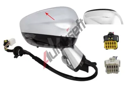 ALKAR Vnější zpětné zrcátko ALR 6162863, 6162863 ALKAR Vnější zpětné zrcátko ALR 6162863, 6162863