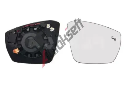 ALKAR Sklo do vnějšího zrcátka ALR 6434531, 6434531 ALKAR Sklo do vnějšího zrcátka ALR 6434531, 6434531