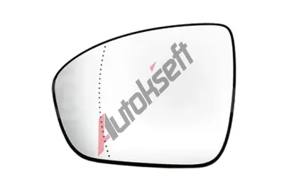 ALKAR Sklo do vnjho zrctka ALR 6471202, 6471202