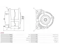 AS-PL Altern�tor APL A0022, A0022