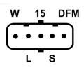 AS-PL Alterntor APL A0074, A0074