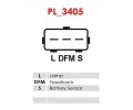 AS-PL Alterntor APL A0399PR, A0399PR