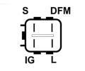 AS-PL Alterntor APL A0738S, A0738S