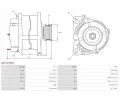 AS-PL Altern�tor APL A0791(SEG), A0791(SEG)