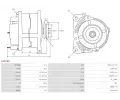AS-PL Alterntor APL A2078S, A2078S