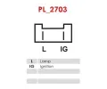 AS-PL Alterntor APL A3046, A3046
