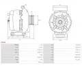 AS-PL Alterntor APL A3265, A3265