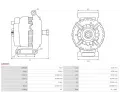 AS-PL Altern�tor APL A3834S, A3834S