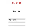 AS-PL Alternátor APL A5035, A5035