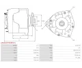AS-PL Altern�tor APL A5320(MITSUBISHI), A5320(MITSUBISHI)