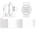 AS-PL Alterntor APL A5518S, A5518S