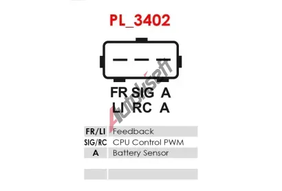 AS-PL Alternátor APL A6010SR, A6010SR AS-PL Alternátor APL A6010SR, A6010SR