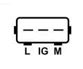 AS-PL Alterntor APL A6015, A6015