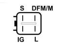 AS-PL Alterntor APL A6038, A6038