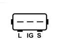 AS-PL Alterntor APL A6104, A6104