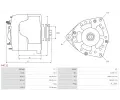 AS-PL Alterntor APL A6111, A6111