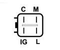 AS-PL Alterntor APL A6172, A6172
