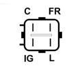 AS-PL Alterntor APL A6413S, A6413S