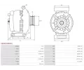AS-PL Alterntor APL A6482(DENSO), A6482(DENSO)