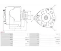 AS-PL Altern�tor APL A6521S, A6521S