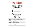 AS-PL Alterntor APL A6522PR, A6522PR