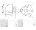 AS-PL Alterntor APL A6772(DENSO), A6772(DENSO)