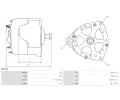 AS-PL Alterntor APL A9211, A9211