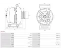 AS-PL Altern�tor APL A9314S, A9314S