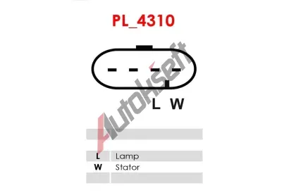 AS-PL Alterntor APL A9424S, A9424S