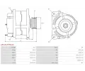 AS-PL Altern�tor APL A9513(VITESCO), A9513(VITESCO)