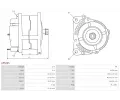 AS-PL Altern�tor APL A9526S, A9526S