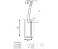 AS-PL Uhlkov kart alterntoru APL AB0004P(BULK), AB0004P(BULK)