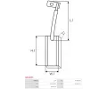 AS-PL Uhlkov kart alterntoru APL AB4005S, AB4005S