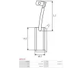 AS-PL Uhlkov kart alterntoru APL AB5012S, AB5012S