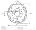 AS-PL Čepička alternátoru APL ABR0146S, ABR0146S