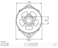 AS-PL Čepička alternátoru APL ABR4084S, ABR4084S