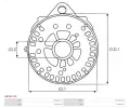 AS-PL Čepička alternátoru APL ABR6112S, ABR6112S