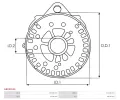 AS-PL Čepička alternátoru APL ABR9024S, ABR9024S